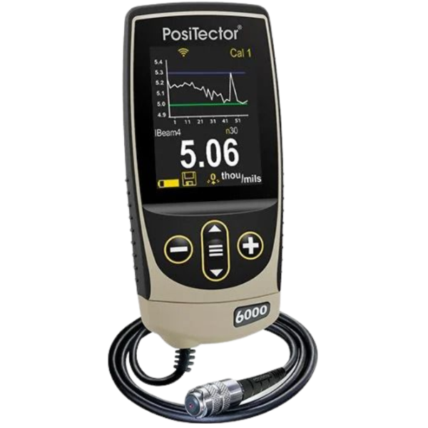 DeFelsko รุ่น PosiTector-6000FS3 เครื่องวัดความหนาผิวเคลือบสำหรับอโลหะ(NF)รุ่นแอดวานด์,Coating Thickness Gages,non-ferrous metals,range:0～1500μm(PRB-FS Probe)
