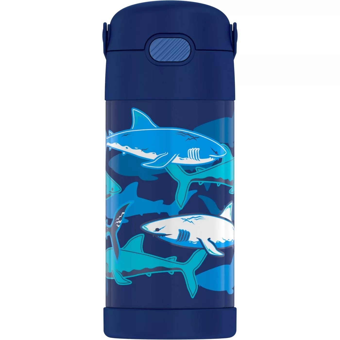 Thermos Sharks 12oz FUNtainer Water Bottle with Bail Handle - Blue ราคา : 990 บาท