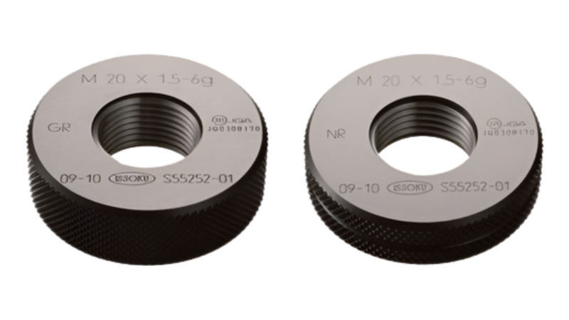 Issoku รหัสสินค้า M23P1-6g เกจวัดเกลียวในมาตรฐานญี่ปุ่น,Thread Ring Gauge,Class-6g,M23X1-GR
