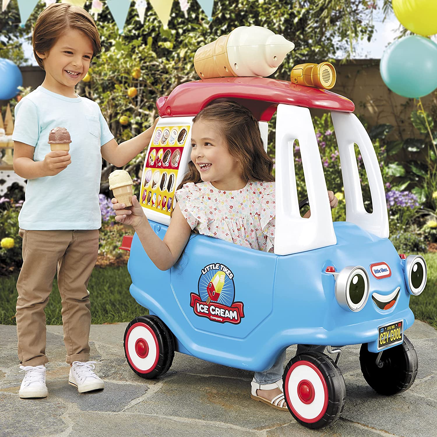 ใหม่ ขาไถ Little Tikes Cozy Ice Cream Truck ราคา 5,990 บาท