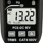 PCE รุ่นDC-9EV-ICA incl. ISO Calibration Certificateแคล้มป์วัดกระแสไฟCurrent Clamp