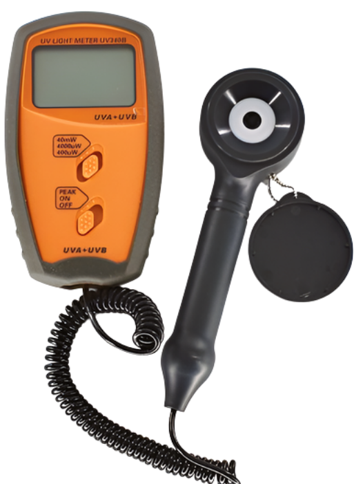Aermanda รุ่นUV340Bเครื่องวัดแสงและปริมาณของแสงยูวี,UV Light Meter UV Radiometers Measurable UVA and UVB 0-40mW/cm2 Peak hold