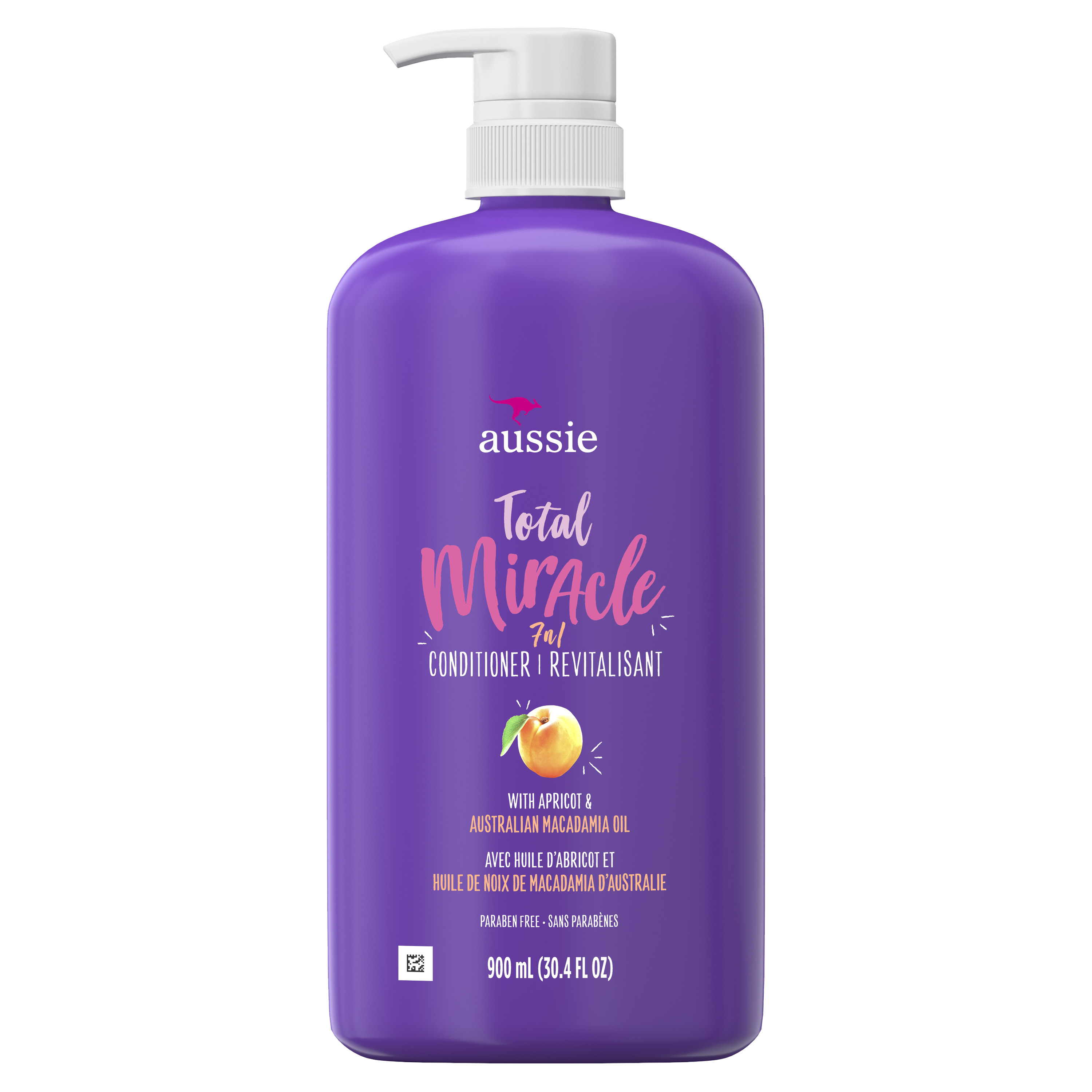 ครีมนวดผม Aussie Paraben-Free Total Miracle Conditioner w/ Apricot, 30.4 fl oz