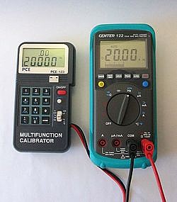 PCE รุ่น123-Multifunction เครื่องมือวัดงานด้านสอบเทียบCalibrator
