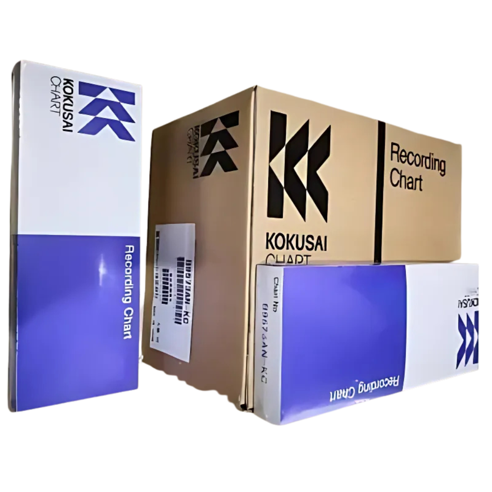 Kokusai รหัส AR-6000-1-KC กระดาษบันทึก,Z-Fold recording paper,chart paper,(for Orientec,recorders AR6110-3,AR6100-3),scale:0～100,paper(rec)W x L:275(250mm) x20m,(sold in multiples:10pcs)