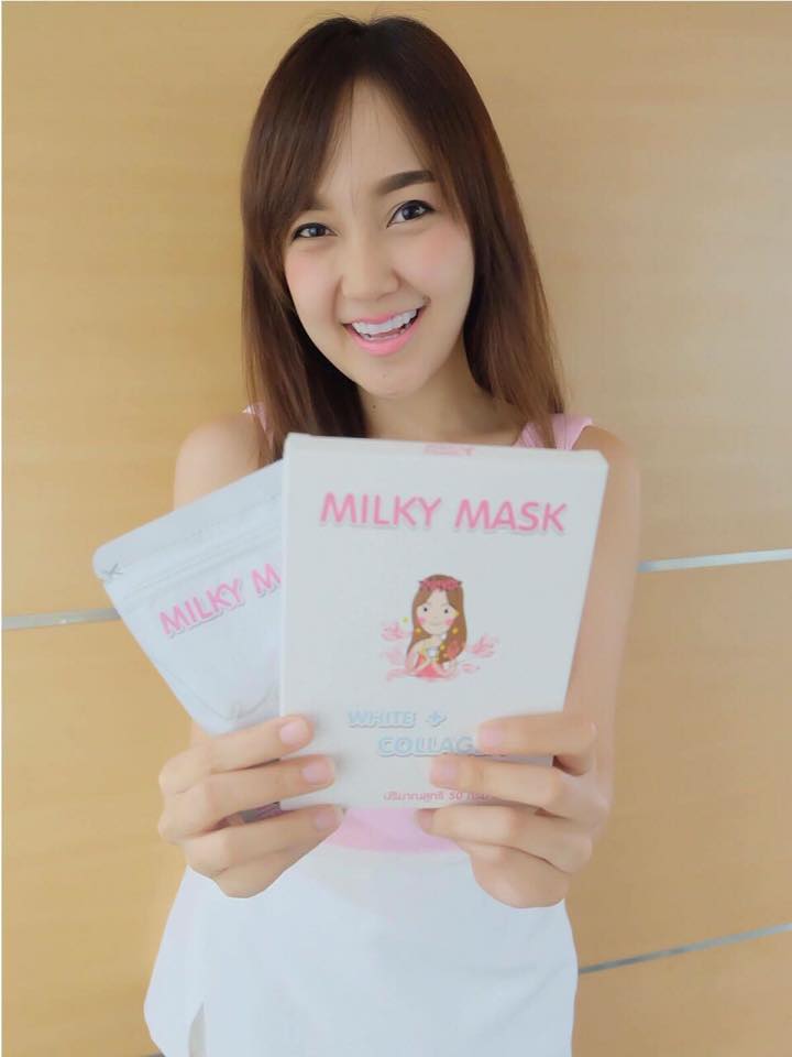 ขาย Milky Mask Collagen Plus มิ้วกี้ มาส์ก คอลลาเจน พลัส