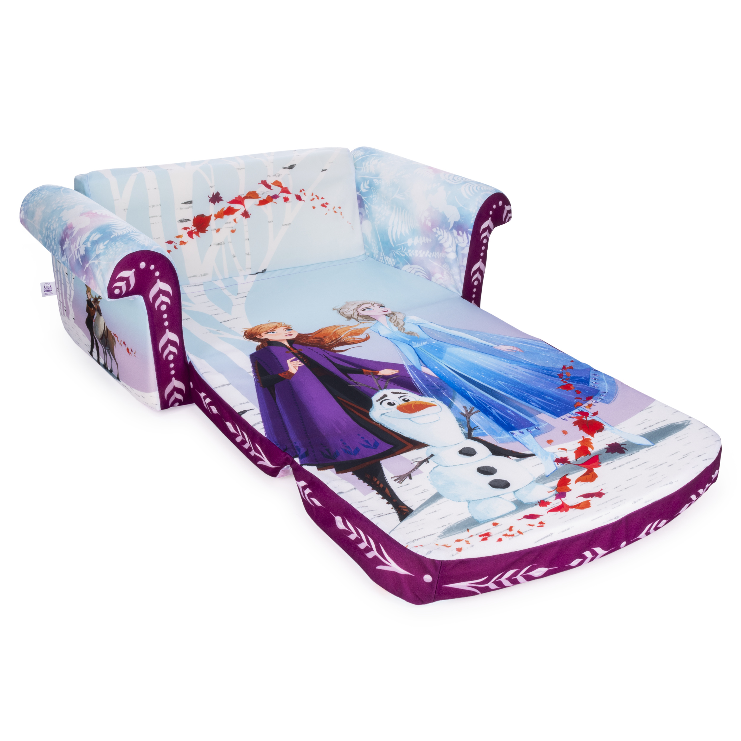 โซฟาเบ้ด ลายโฟรเซ่น 2 สามารถปรับเป็นที่นอนได้ Marshmallow Furniture, Children's 2 in 1 Flip Open Foam Sofa, Disney Frozen 2 , by Spin Master ราคา 3,490 บาท