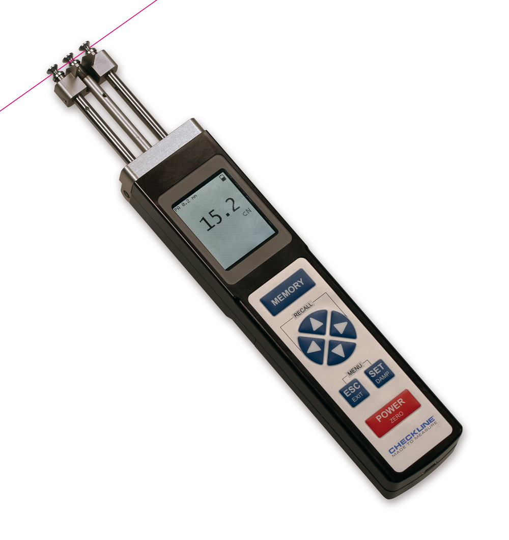 Schmidt รุ่นETX-500เครื่องวัดความตึงพร้อมหน่วยความจำและเอาต์พุต,Tension Meter with memory and outputs,Meas.range:2.0 – 500.0cN,Res.0.1cN,24mm.