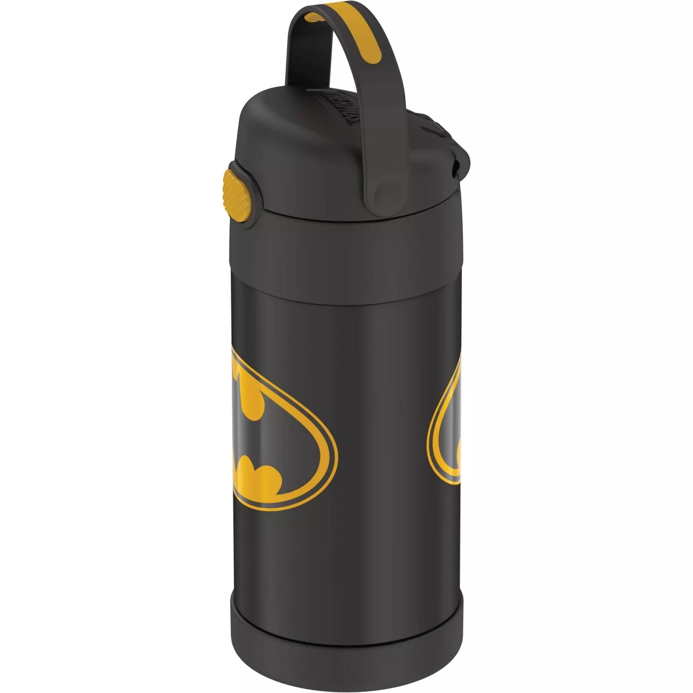 กระติกน้ำเก็บความเย็น Thermos Batman 12oz FUNtainer Water Bottle with Bail Handle - Black