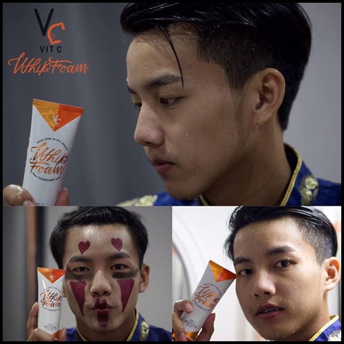 วิตซี วิปโฟม VC Vit C Whip Foam โฟม vc น้องฉัตร