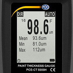 PCE รุ่นCT-5000Hเครื่องวัดความหนาผิวเคลือบCoating Thickness Gauge