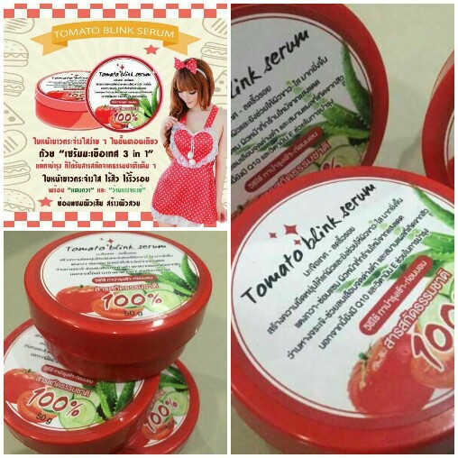 เซรั่มมะเขือเทศTomato blink serum (โทเมโท บริ้ง เซรั่ม)