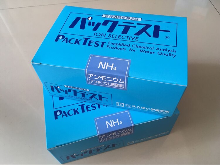 Kyoritsu Packtest รุ่นWAK-4-4ชุดทดสอบคุณภาพน้ำมPACKTEST Ammonium