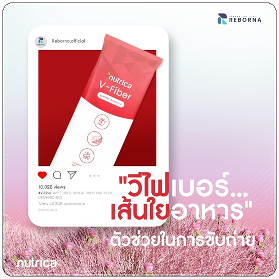 นูทริก้า วีไฟเบอร์ Nutrica V-Fiber Sunfiber