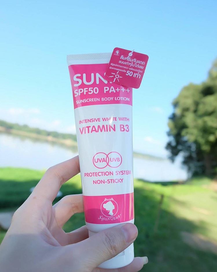 โลชั่นกันแดด ซันนี่บี3 (Sunny B3 SPF50 PA+++)