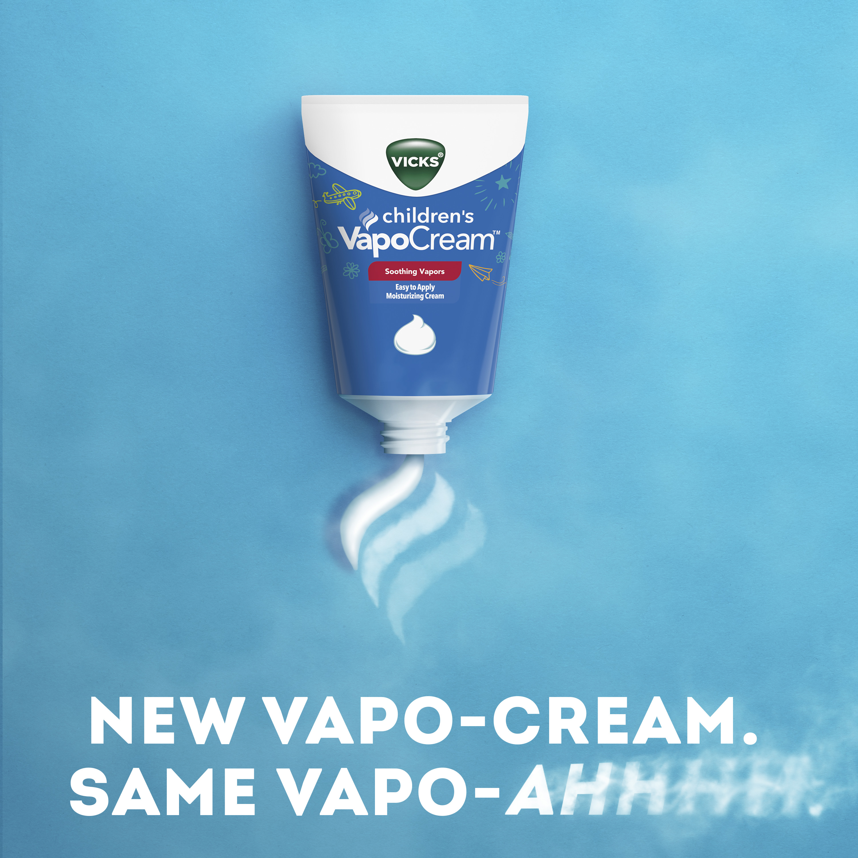 วิคส์ วาโปครีม Vicks Children's VapoCream, Long Lasting Soothing Vapors, 3 Oz