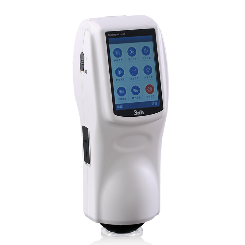 3nh รุ่นNS-800ครื่องวัดสีสเปกโตรโฟโตมิเตอร์รุ่นเบสิคPortable Spectrocolorimeter/Geometry:45°/0°,Aperture:∅8mm(Wavelength Range:400～700nm)