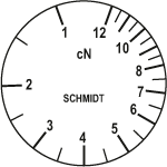Hans-Schmidt รุ่นZF2-12เครื่องวัดค่าความตึงสำหรับเส้นลวด,Tension Meter,Tension range:1～12cN