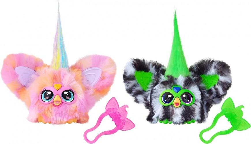 นำเข้า 🇺🇲 ตุ๊กตา Furby Furblets Fierce & Fabulous 2 Pack with Greenie-Meanie & May-May ราคา 1,490 บาท