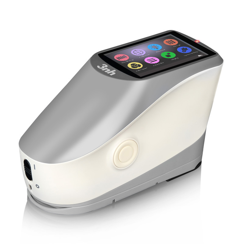 3nh รุ่นYS-4580เครื่องวัดสีสเปกโตรโฟโตมิเตอร์ความแม่นยำสูงPortable Spectrocolorimeter/Geometry:45/0,Apertures:∅20mm(Wavelength Range:400～700nm)/Bluthooth