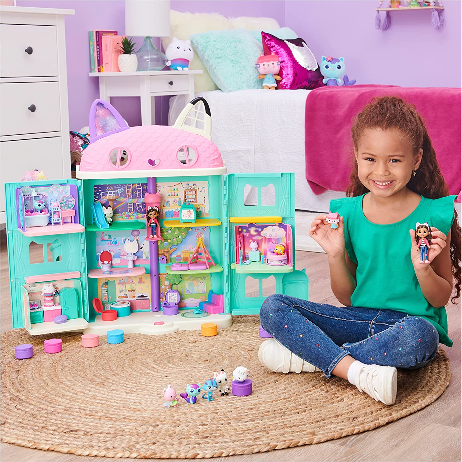 ตุ๊กตาตัวโปรด Gabby's Dollhouse Kids Toys for Ages 3+ ราคา 990 บาท