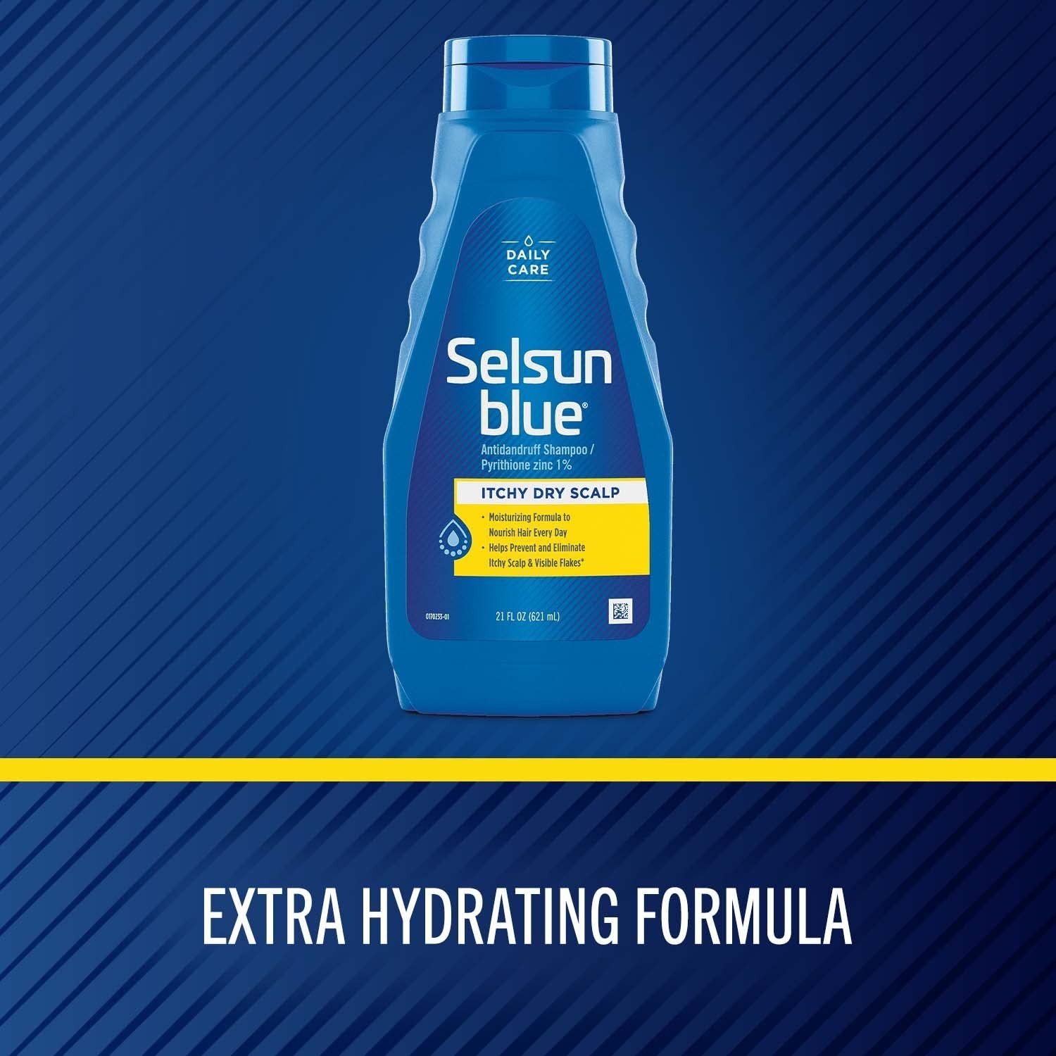 แชมพูขจัดรังแค Selsun Blue Itchy Dry Scalp Antidandruff Shampoo with pyrithione zinc (Daily Care)