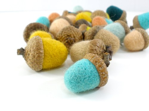 จุกลูกโอ๊ค - Acorn Cupule 20 ชิ้น (คละไซส์ เส้นผ่านศูนย์กลาง 1.5-2.5 ซม.)