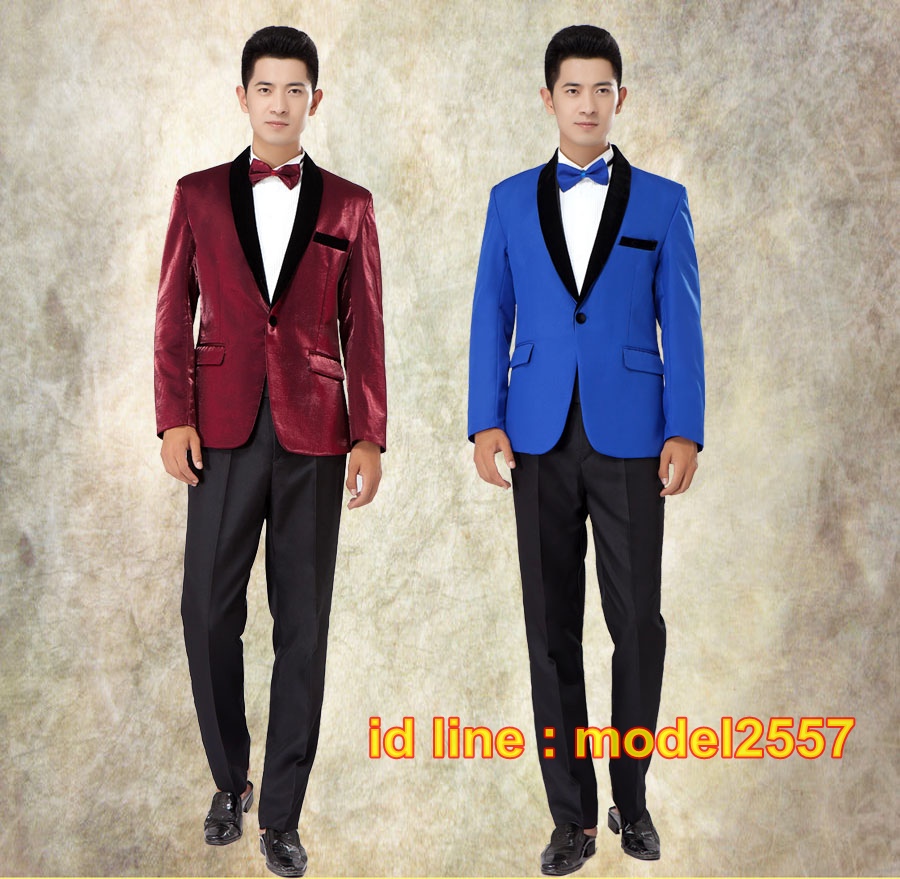 JM6102005 ชุดเสื้อสูทงานเลี้ยงผู้ชายสูทเจ้าบ่าวงานแต่งงาน (pre) JM6102005 ชิ้น