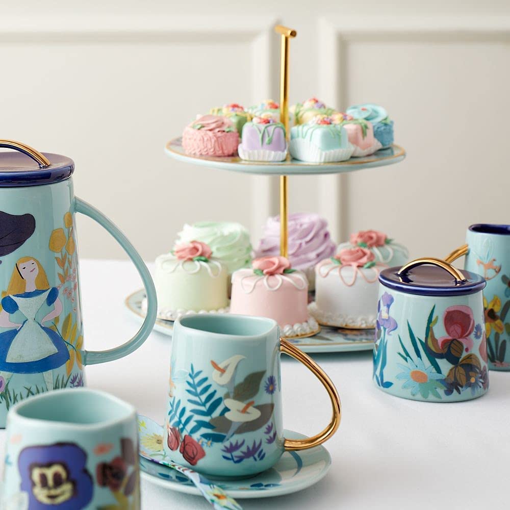 Disney Alice in Wonderland by Mary Blair Tiered Serving Tray ราคา 2,490 - บาท