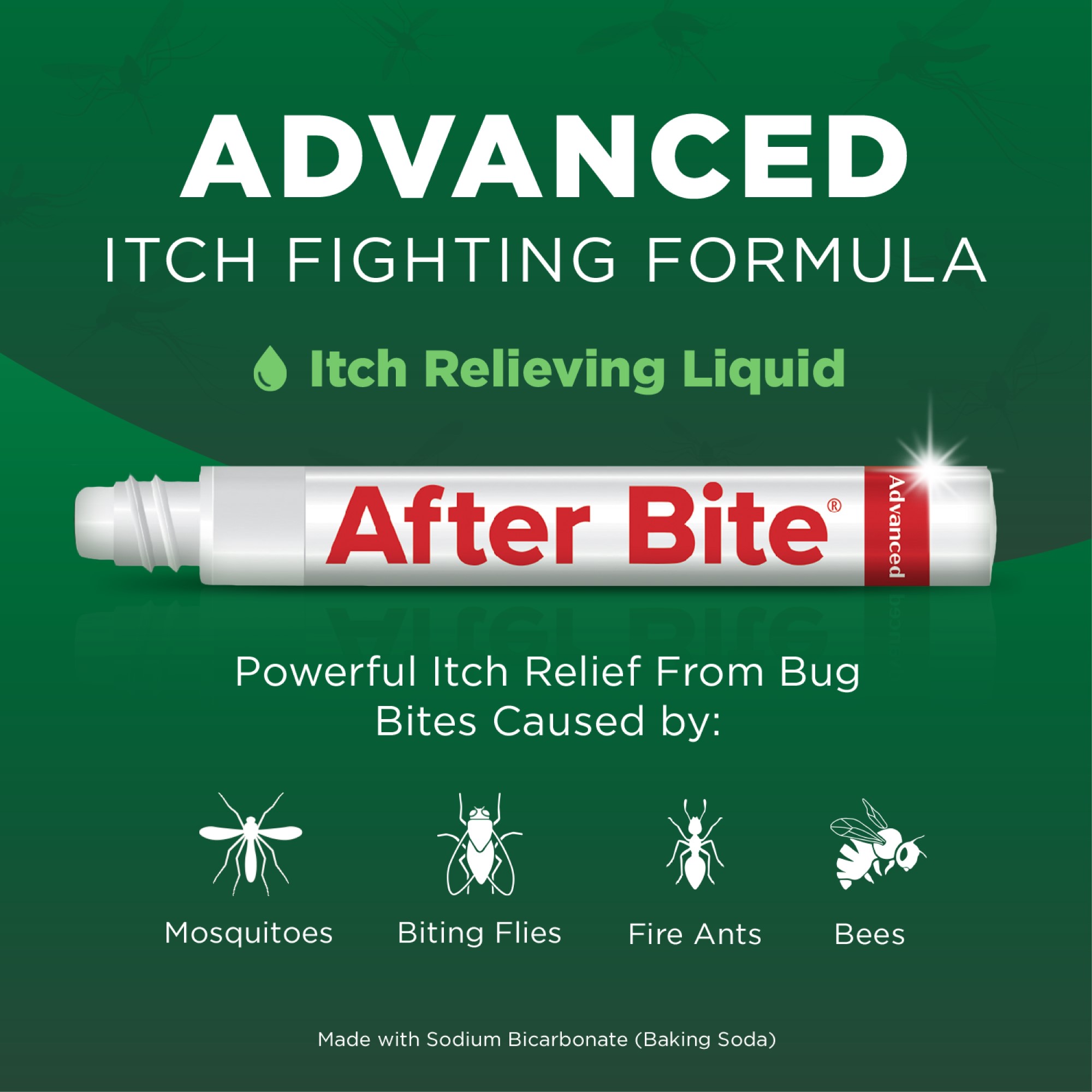AFTER BITE THE ITCH ERASER KIDS SOOTHING CREAM FOR INSTANT RELIEF - 20G (0.7OZ) สีเขียว