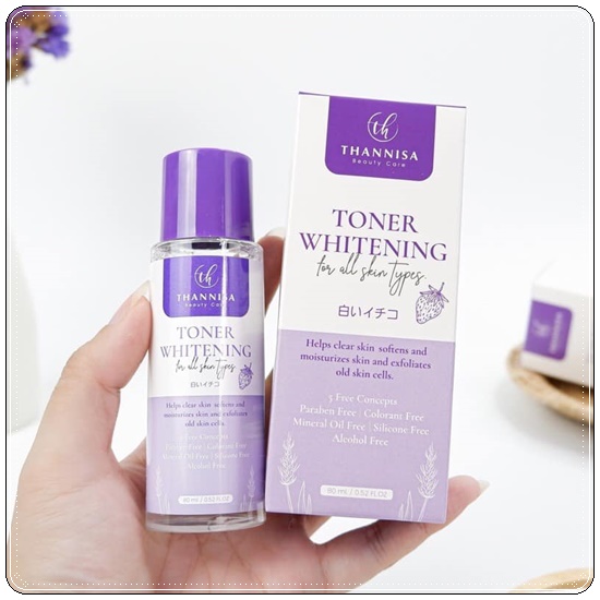 โทนเนอร์ธัญนิสา Thannisa Toner Whitening (ส่งฟรี)