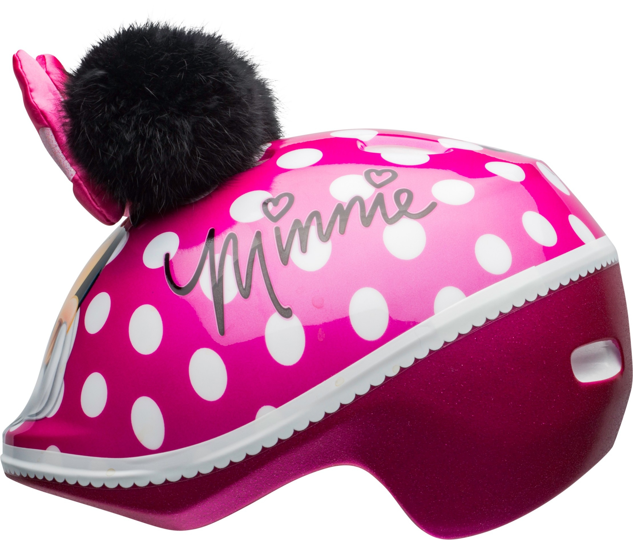 Bell Disney Minnie Mouse Pom Pom Ears Bike Helmet, Toddler 3+ (48-52cm) ราคา: 950 บาท