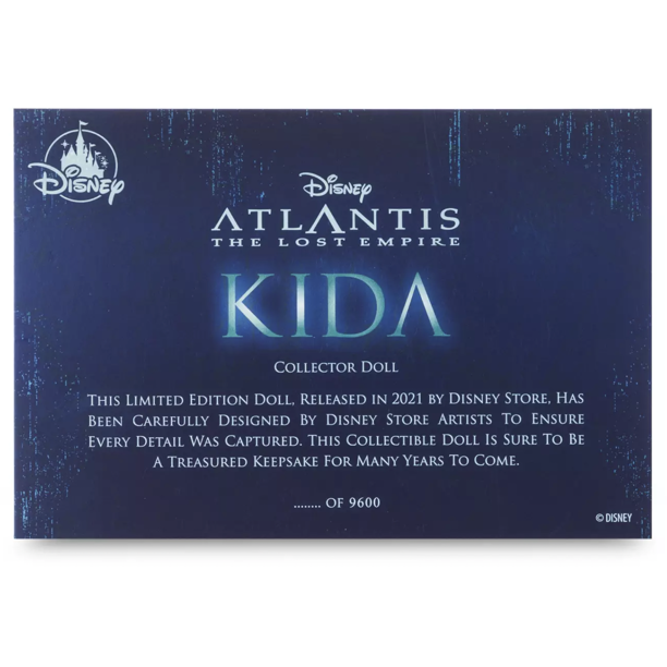 ตุ๊กตา Disney Store Kida Limited Edition Doll, Atlantis: The Lost Empire ราคา 4,990 บาท