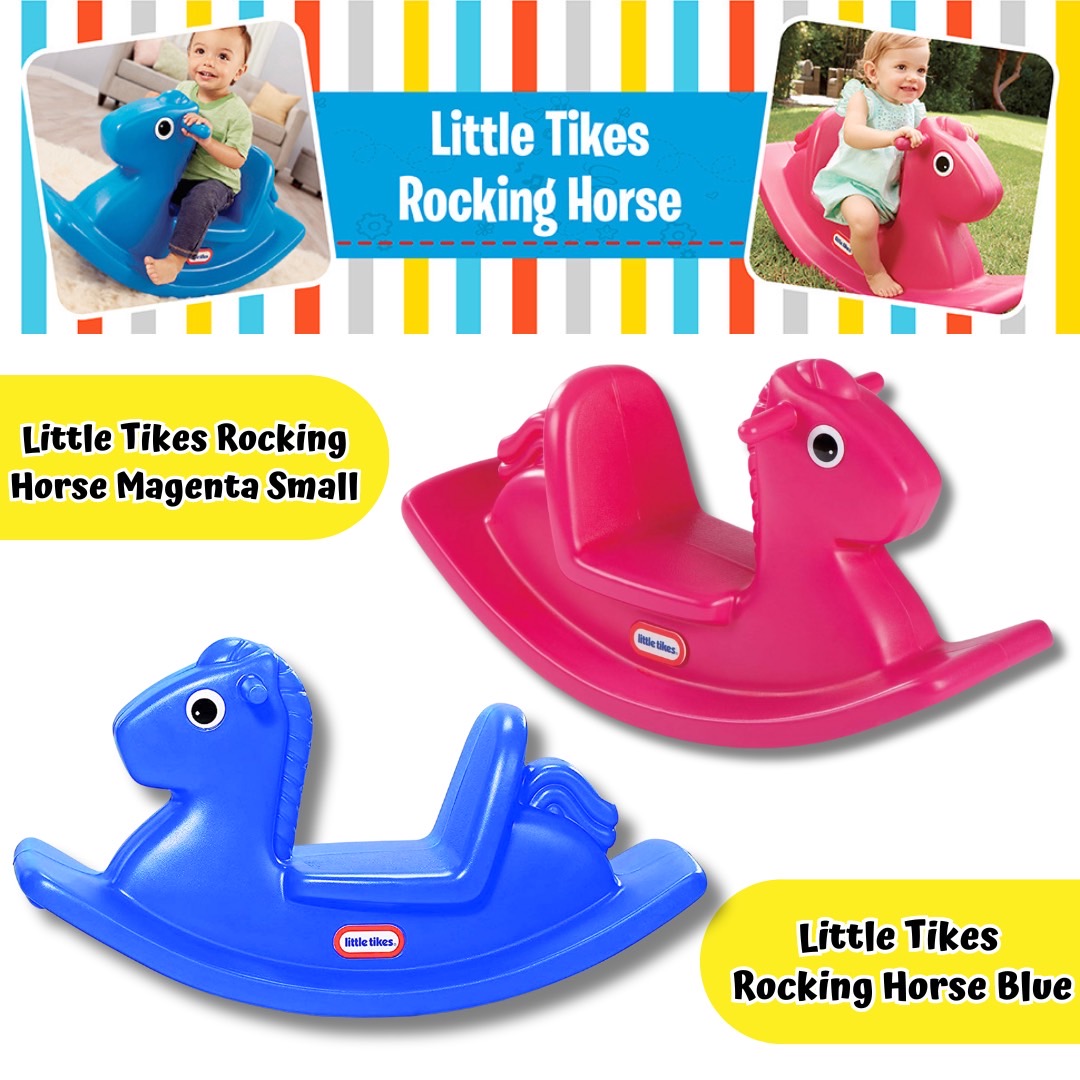 NEWมาโยก 🎠 นำเข้า🇺🇸 ของแท้ 💯 Little Tikes Toy Rocking Horse - ม้าโยกน้อย Tikes สําหรับเด็กอายุ 18 เดือนขึ้นไป ราคา 3190 บาท