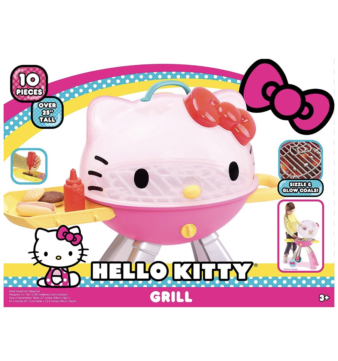 เตาปิ้งบาร์บีคิว Hello Kitty Grill ลิขสิทธิ์แท้จาก USA