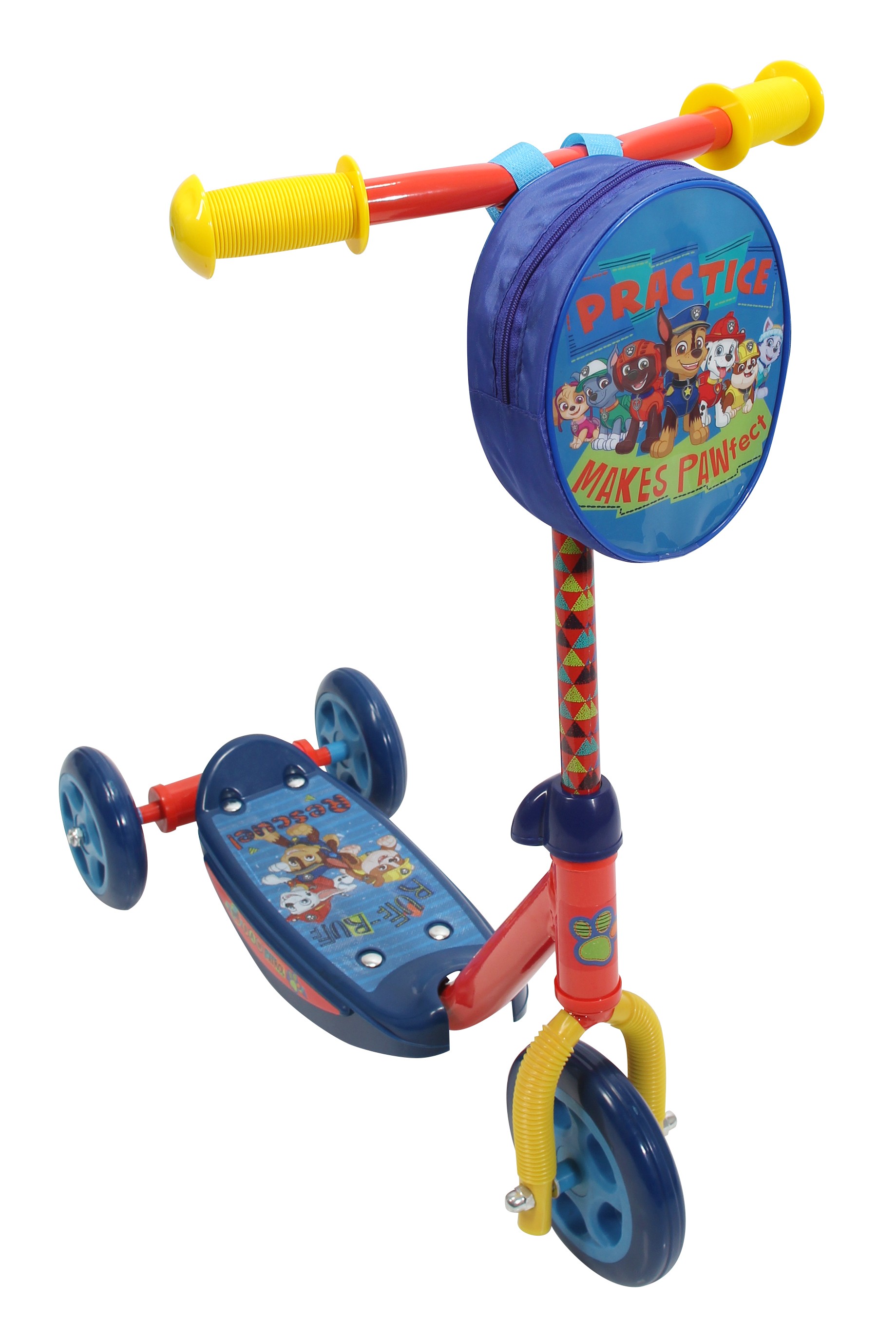 Playwheel Paw Patrol 3-Wheel Kick Scooter by Huffy สกู๊ตเตอร์ พาว เพโทร จาก Huffy ลิขสิทธิ์แท้ USA ราคา 1,990 บาท ส่ง 150