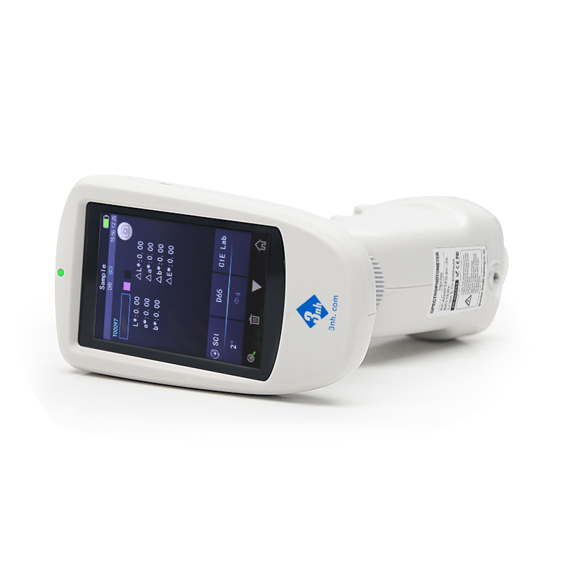 3nh รุ่นTS-7700เครื่องสเปกโทรโฟโตมิเตอร์รองรับบลูธูท,Grating Spectrophotometer Geometry:D/8°,2Aperture,Range:400～700nm