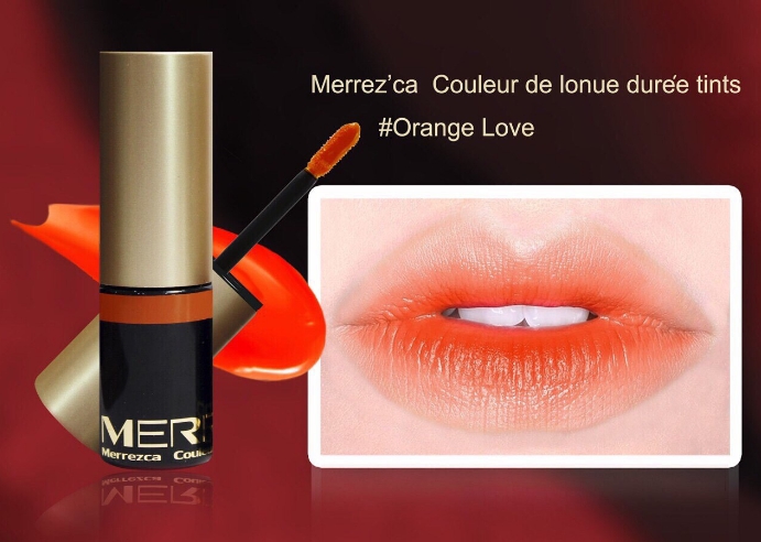 เมอร์เรซกาทิ้น สูตรน้ำ กันน้ำ กันเหงื่อ (MERREZ'CA Couleur de Lonue Dure'e Tints)