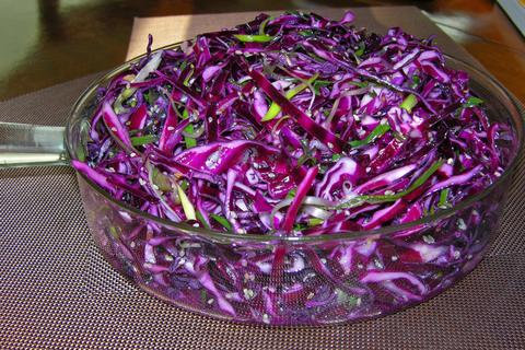 กะหล่ำปลีสีม่วง - Mammoth Red Rock Cabbage
