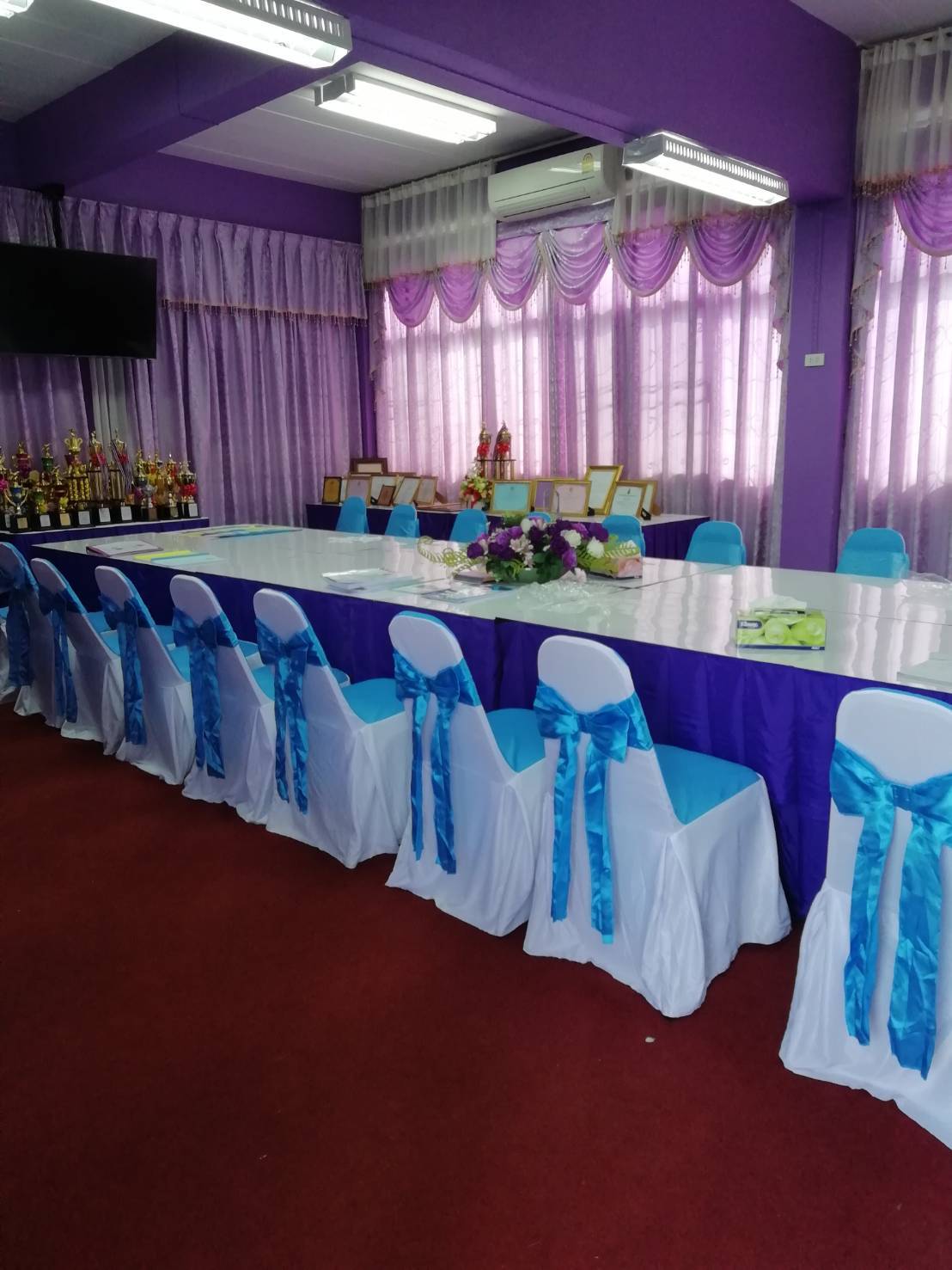 ผ้าคลุมเก้าอี้ พร้อมโบว์ 2120-1650-25-621120