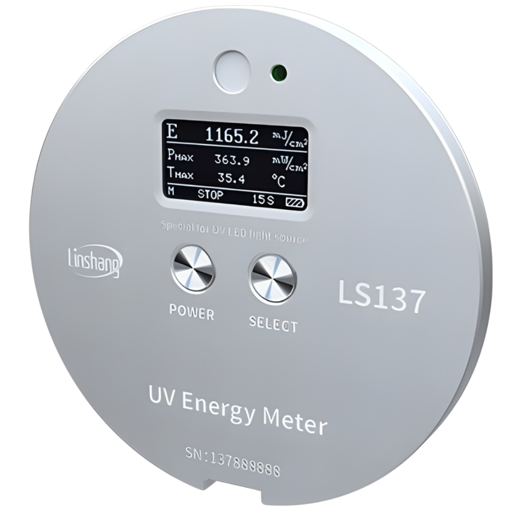 LinShang รหัส LS137 เครื่องวัดปริมาณแสงรังสียูวี,UV energy meter,power measuring range:0～40000mW/cm²