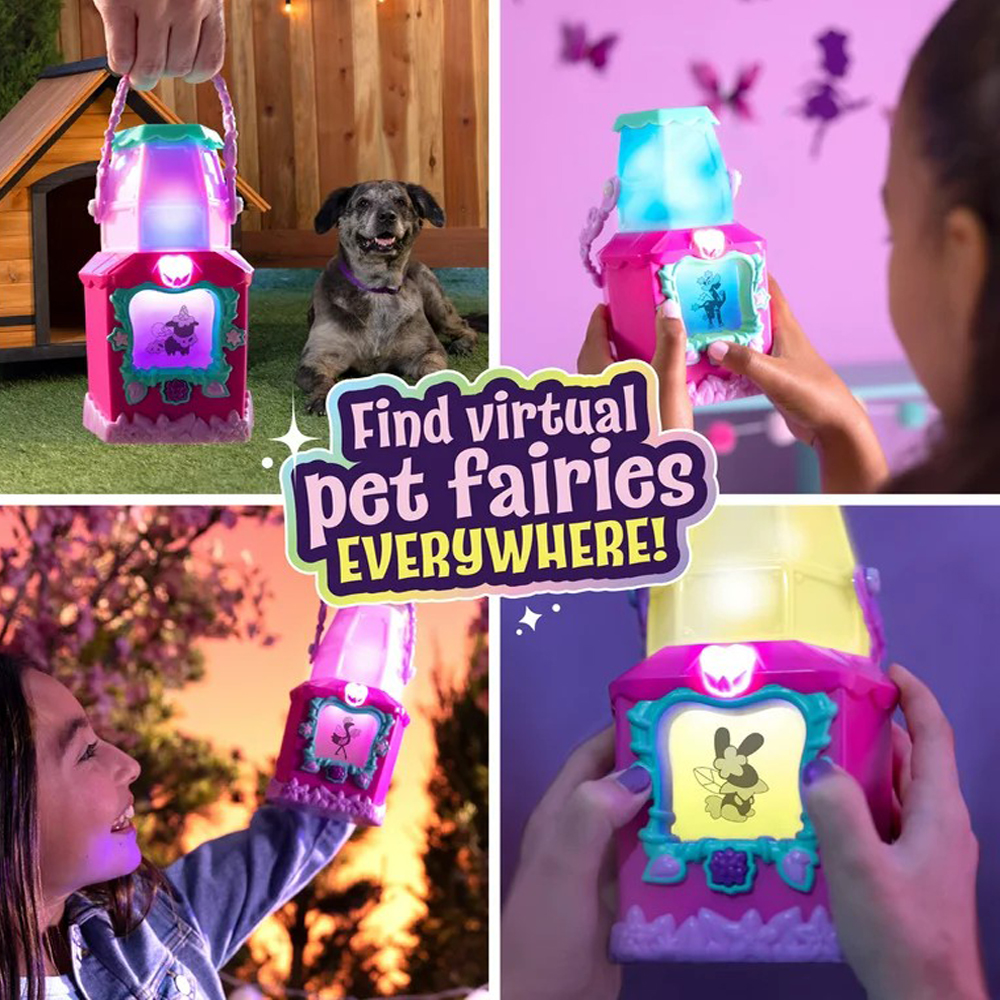 ใหม่✨ โถจับนางฟ้า Got2Glow Fairy Pet Finder – Magic Fairy Jar Toy Includes 40+ Electronic Pets - สีชมพู ราคา 1,590.-
