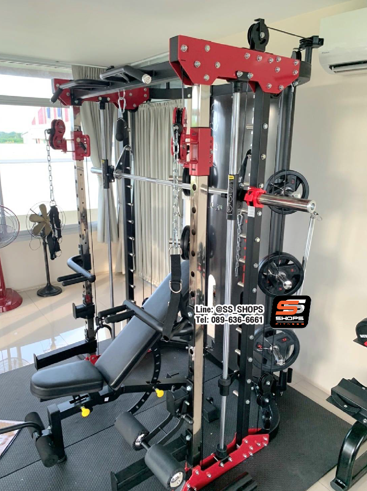 Jammer Arms แจมเมอร์ อาร์ม อุปกรณ์เสริมใช้กับ Smith Machine MONSTER FORCE G11 สมิทแมชชีนG11