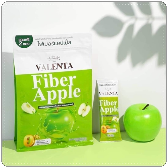 ไฟเบอร์แอปเปิ้ล Valenta Fiber Apple