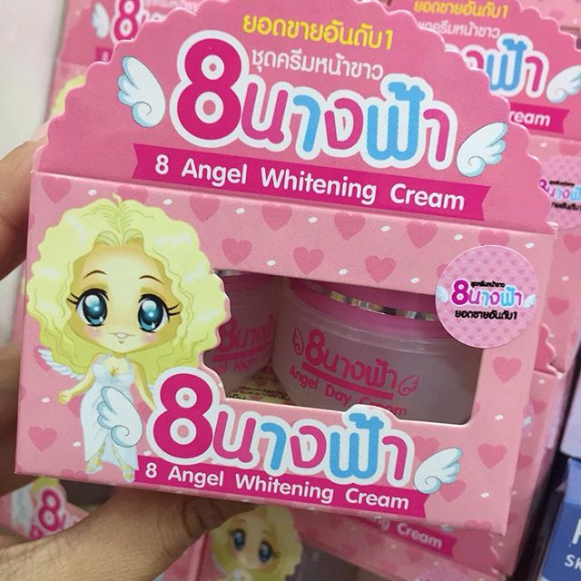 ชุดครีมหน้าใส 8นางฟ้า (8 Angel Whitening Cream)