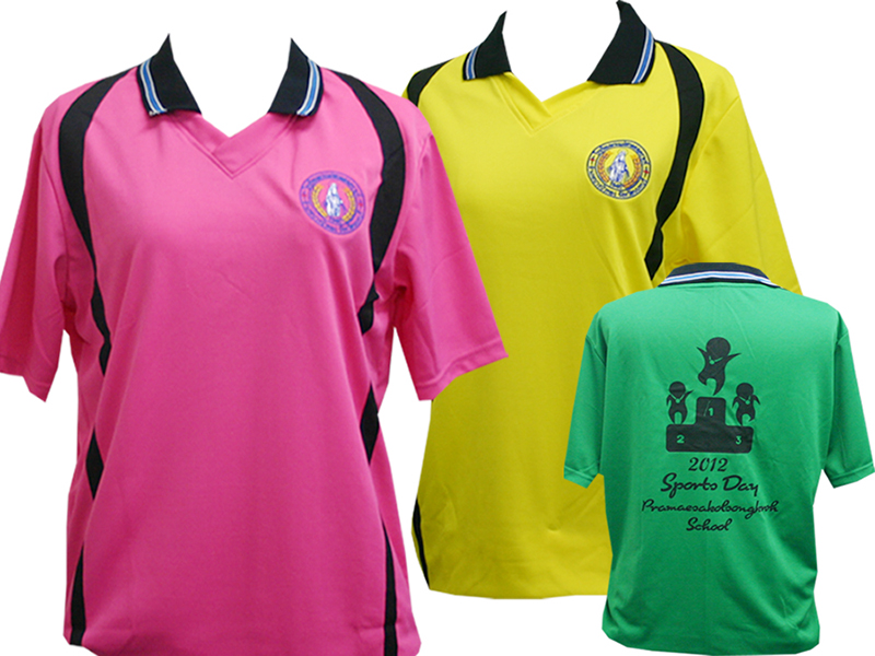 เสื้อกีฬาผ้าไมโคร