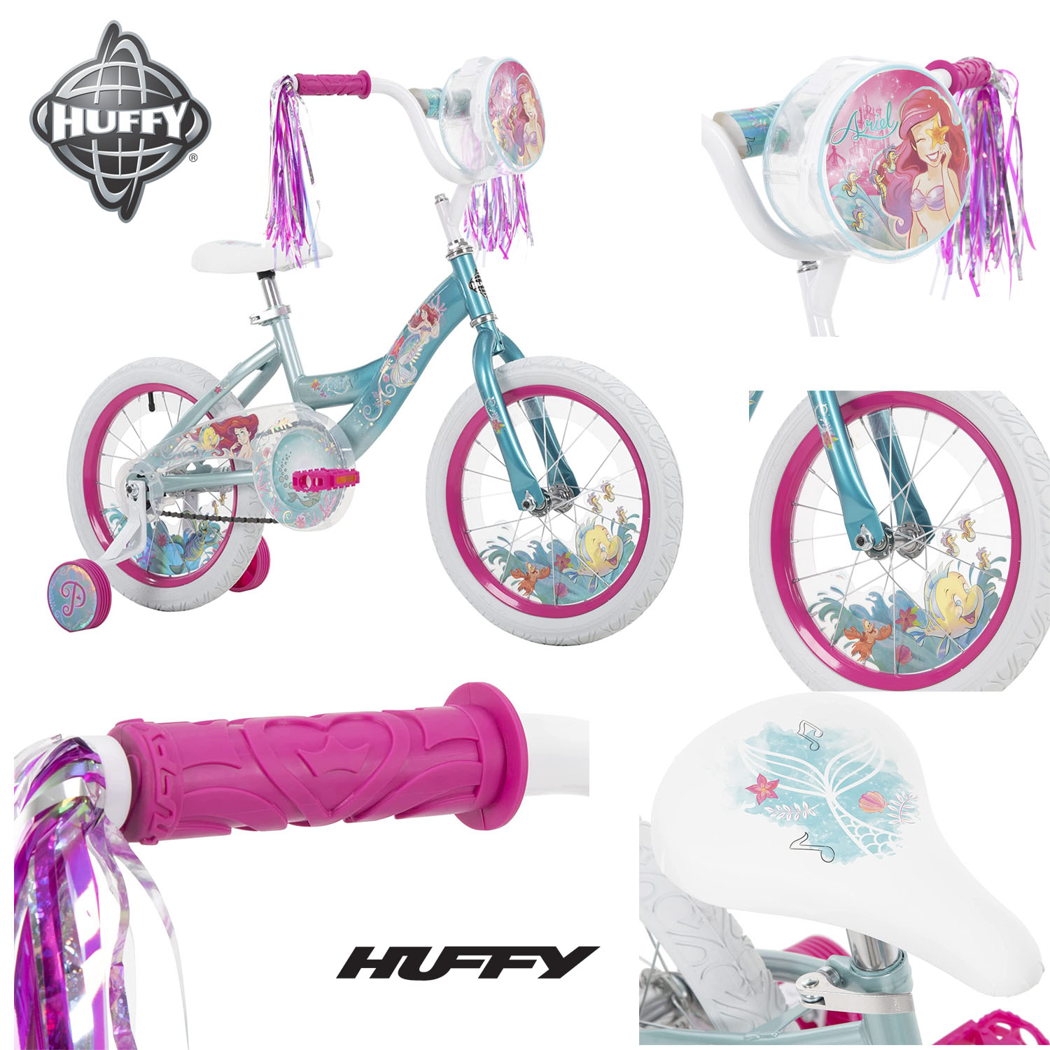จักรยาน Huffy 16" Ariel Kids' Bike - Blue ราคา 5,990 - บาท