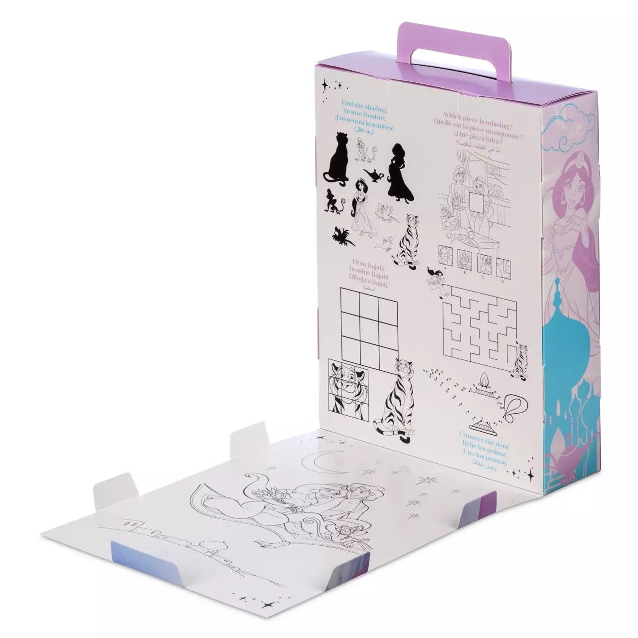 นำเข้า 🇺🇸 เซ็ทตุ๊กตาแอเรียลและกิจกรรมระบายสีJasmine Disney Story Doll Aladdin 11'' ราคา 1,590 บาท