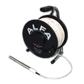 Alpha optics รุ่น 150m WL-150A TYPE4เครื่องวัดระดับน้ำแบบเชือกRope type water level gauge ALFA 150m WL-150A TYPE4
