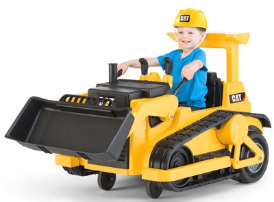 Kid Trax CAT Bulldozer 12-Volt Battery-Powered Ride-On รถตักดินแบตเตอรี่ บังคับเองได้ คันใหญ่มากๆคะ